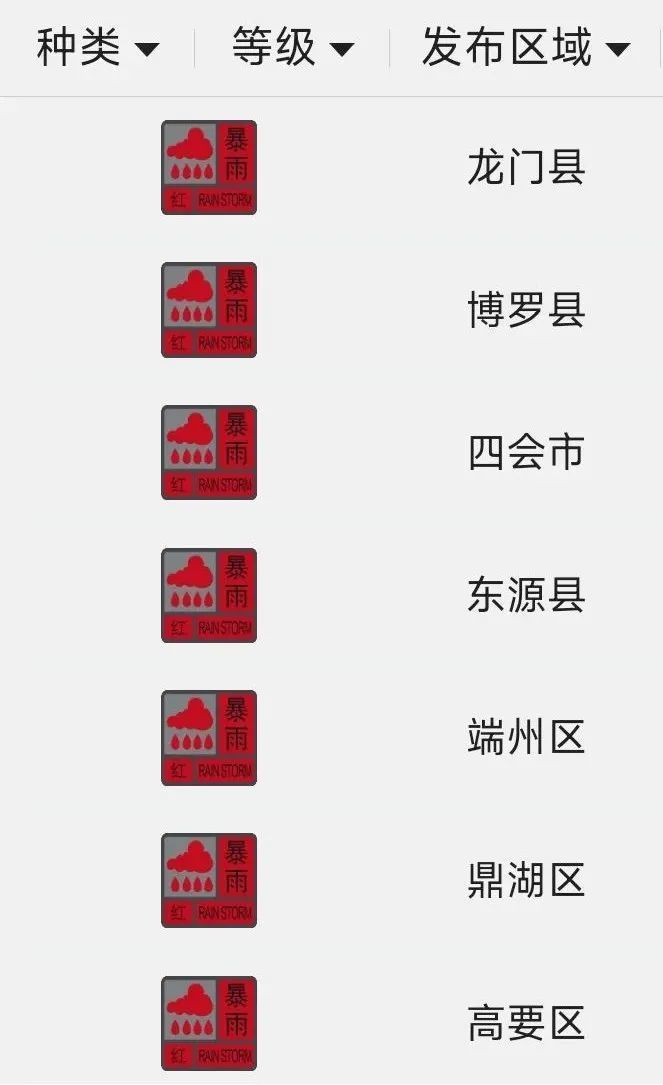 广东多地停课、延迟上学