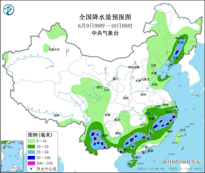 华北黄淮有高温+强对流天气 10日前后南海可能有台风生成