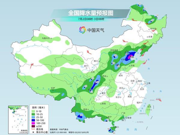 华北、东北等地将有3次降雨过程 中东部地区将现大范围“桑拿天”