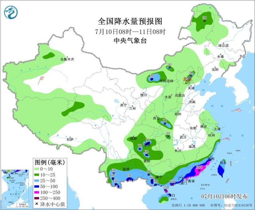 中央气象台：台风“丹娜丝”停止编号 福建广东广西仍有大到暴雨