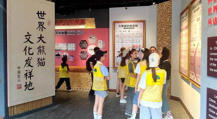暑假季  多批次国际青少年到四川宝兴探秘熊猫故乡