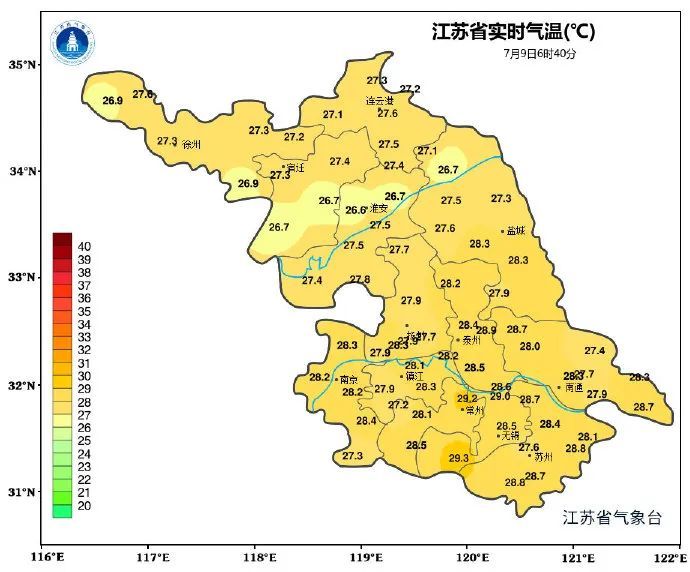 关于台风“丹娜丝”，江苏气象最新发布