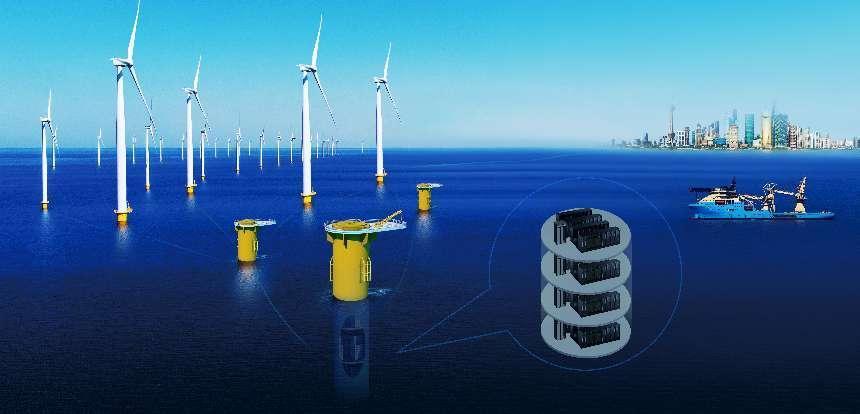 全球首个海上风电融合型海底数据中心 零碳新基建标杆示范项目开工建设