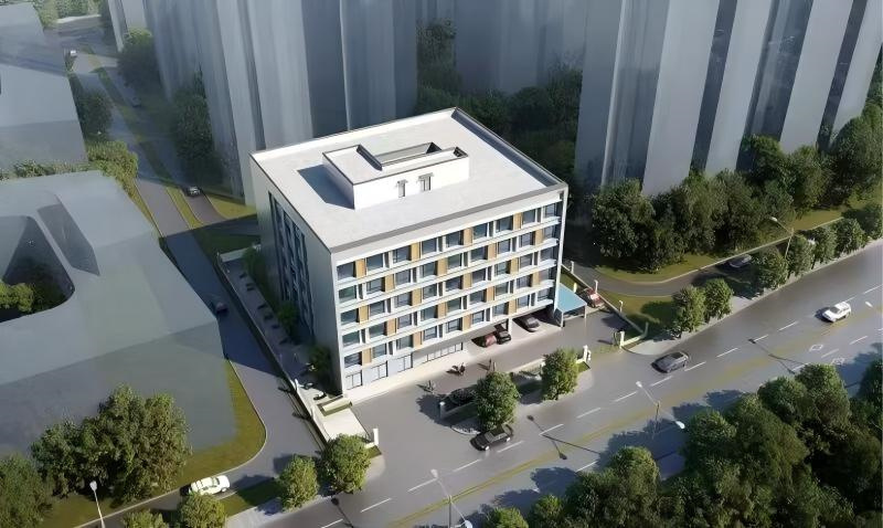 中交一公局集团中牟县文华公寓项目筏板基础浇筑完成