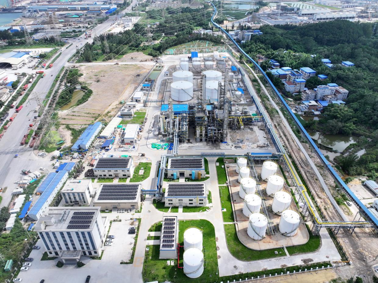 中国化学四化建承建的国内单套最大粗苯加氢项目中交 为华南地区石化产业添强劲引擎