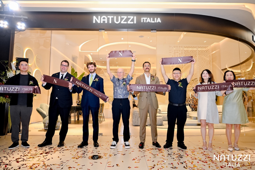Natuzzi Italia米兰设计周新品中国首秀 650+m²沉浸式地中海体验