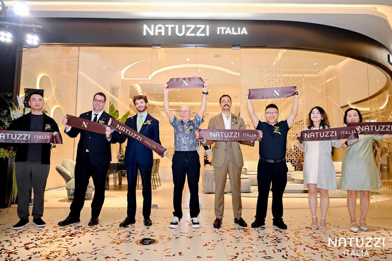 Natuzzi Italia无锡旗舰店开业 共筑中意设计桥梁