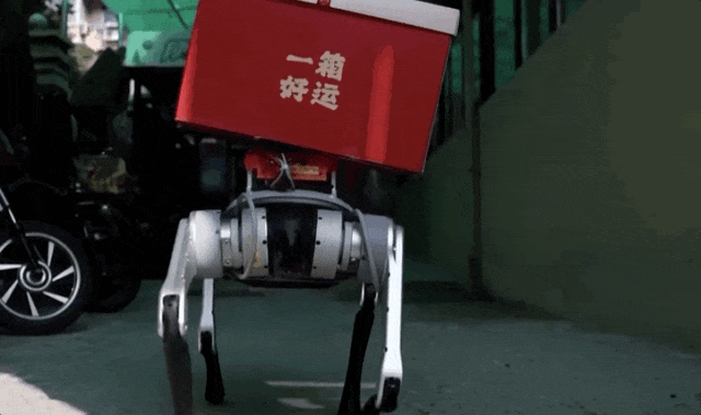 机器狗送餐、机器人叠衣拖地！赛博“养老搭子”，可以这么潮