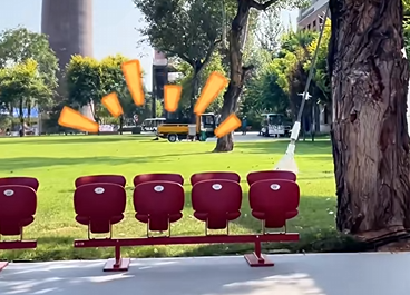 天安门广场阅兵观礼座椅，最后去哪儿了？