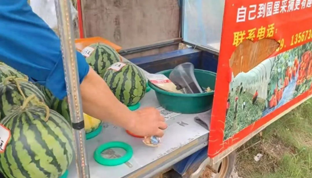 南京一无人瓜摊6年零逃单，摊主：会抹零，无条件退换，有顾客买过两百多次