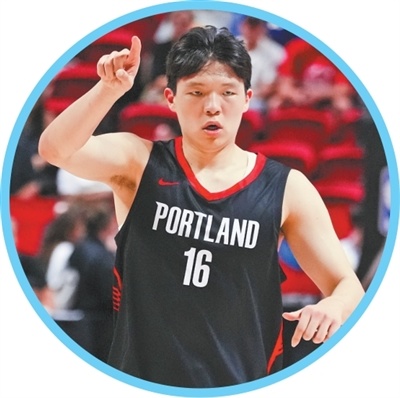 NBA夏季联赛 杨瀚森连续两场比赛得分上双