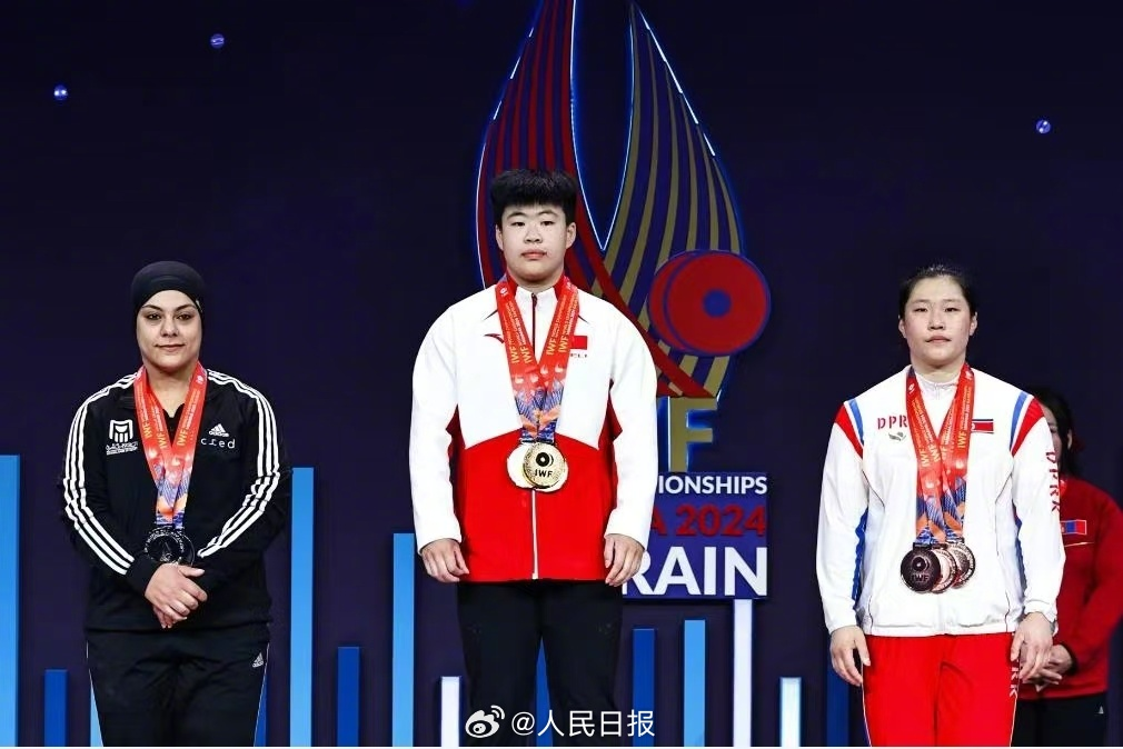 实力碾压！中国姑娘世锦赛包揽三金，奥委会发文祝贺