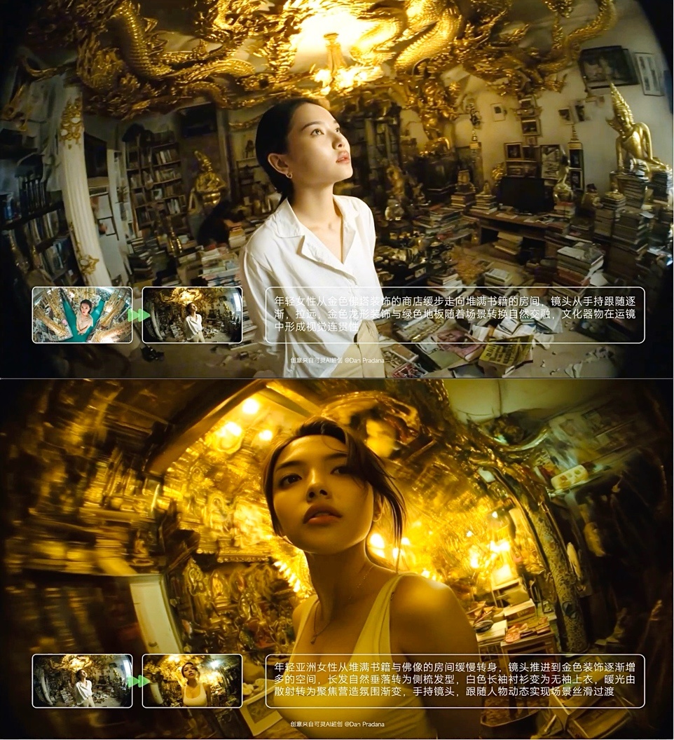 可灵2.1首尾帧功能上线 破解AI视频转场难题