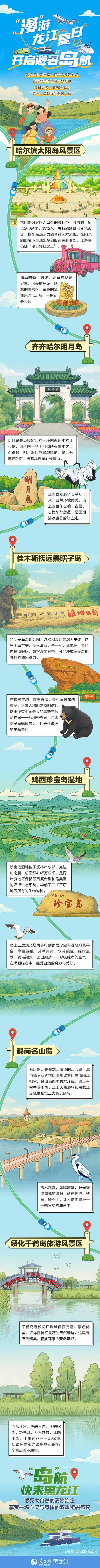 “漫”游龙江夏日，开启避暑“岛”航