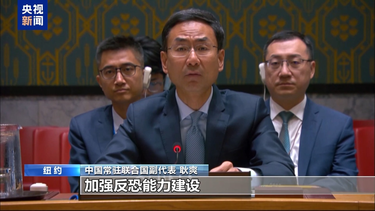 中方代表：国际社会应继续助力伊拉克反恐与重建