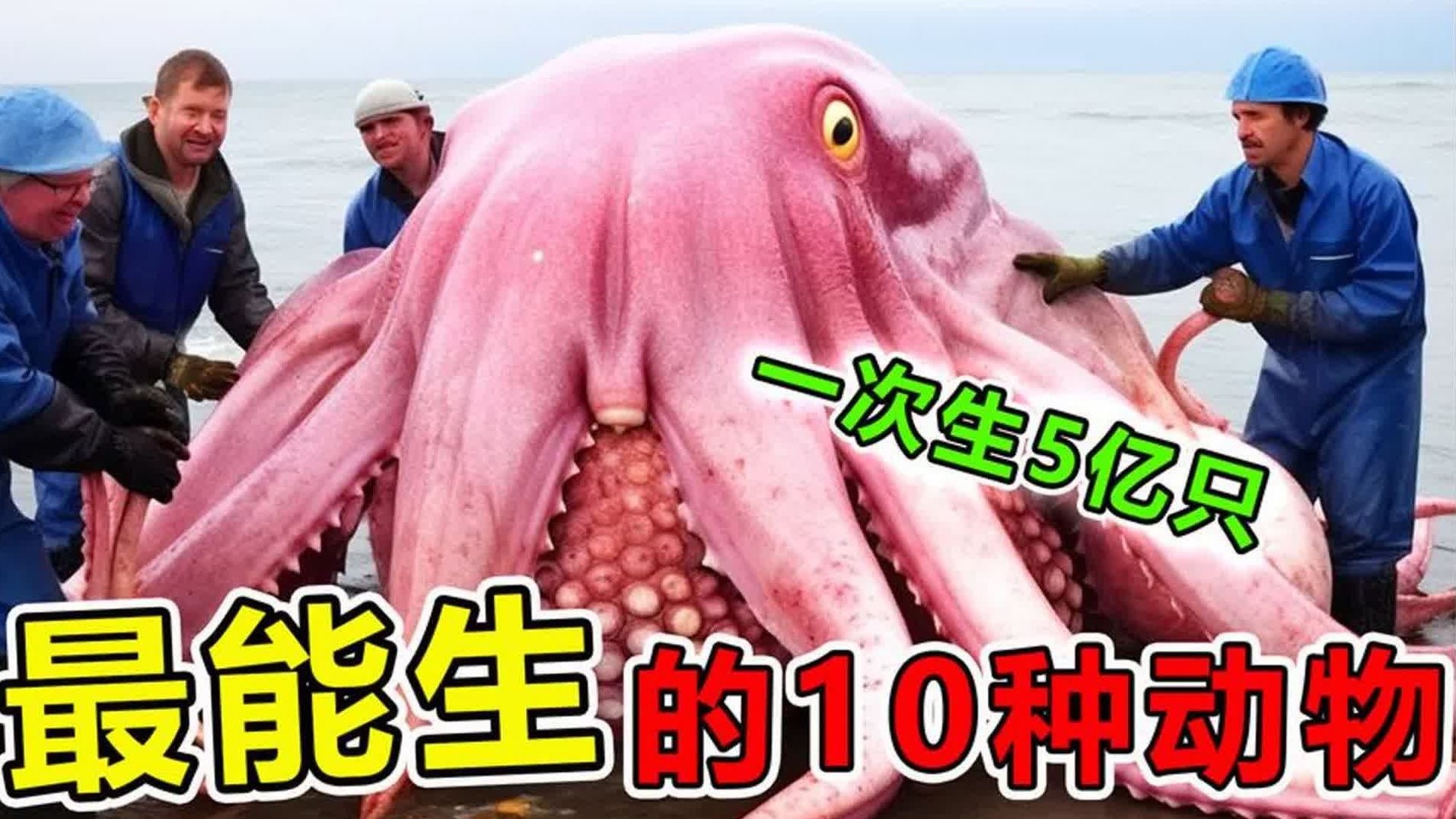 世界上“繁殖能力最强”的10种动物，第一名每次可生5亿只