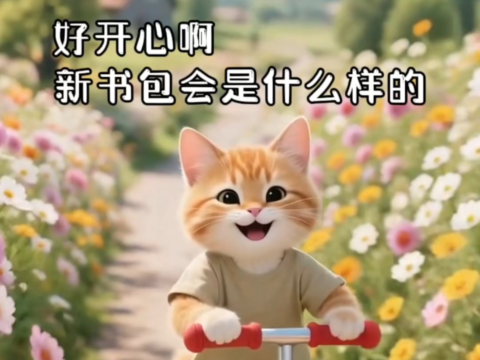 快要开学了，小橘猫去集市买书包，结果……