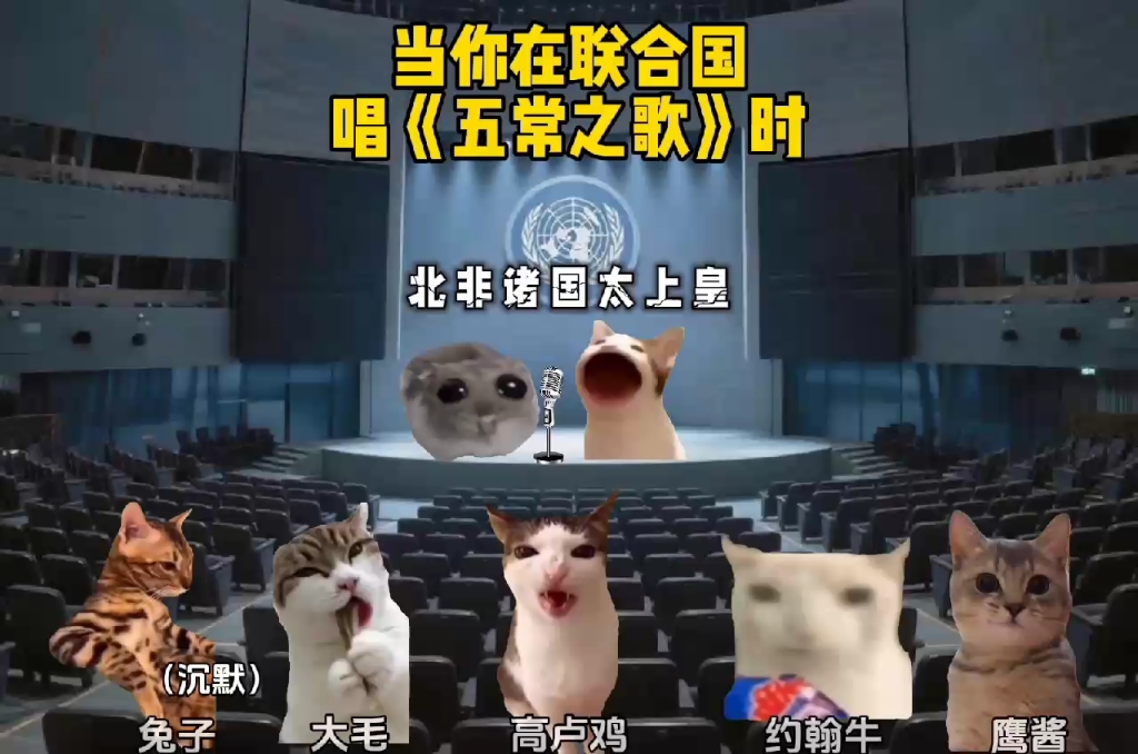 当你在联合国唱《五常之歌》