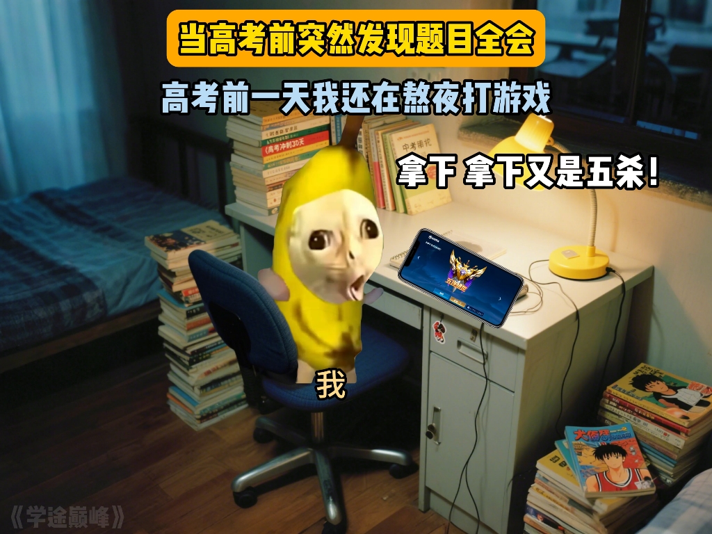 当高考前一天突然开窍