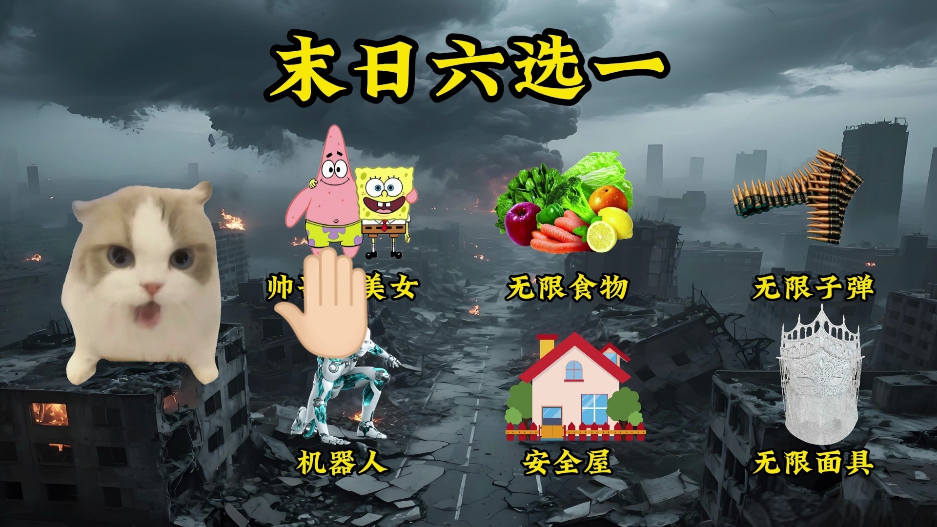 末日小剧场：假如我有无限面具