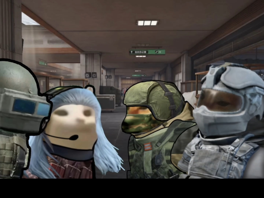 《特警队员已经无处可逃了....》