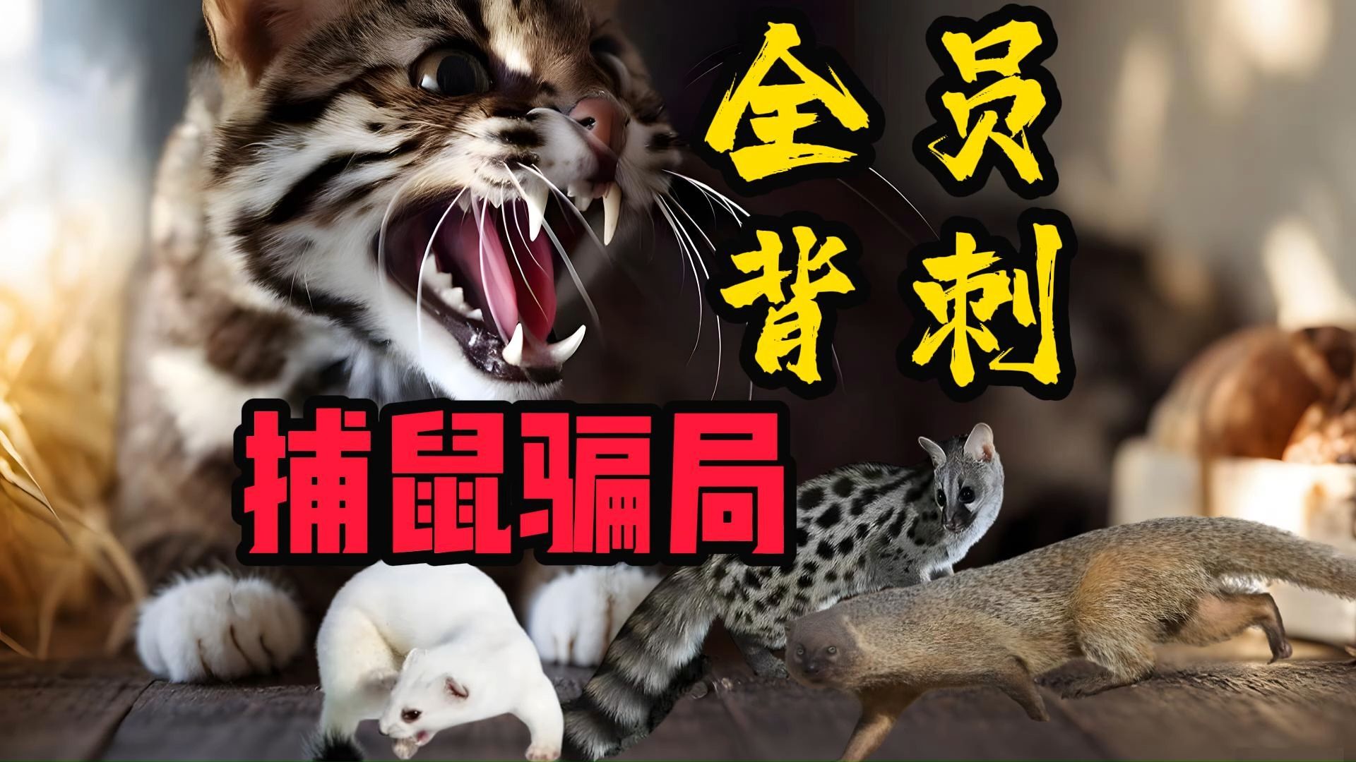 【入骨讲解】捕鼠只是谎言？被引入的食肉哺乳动物竟全员恶人