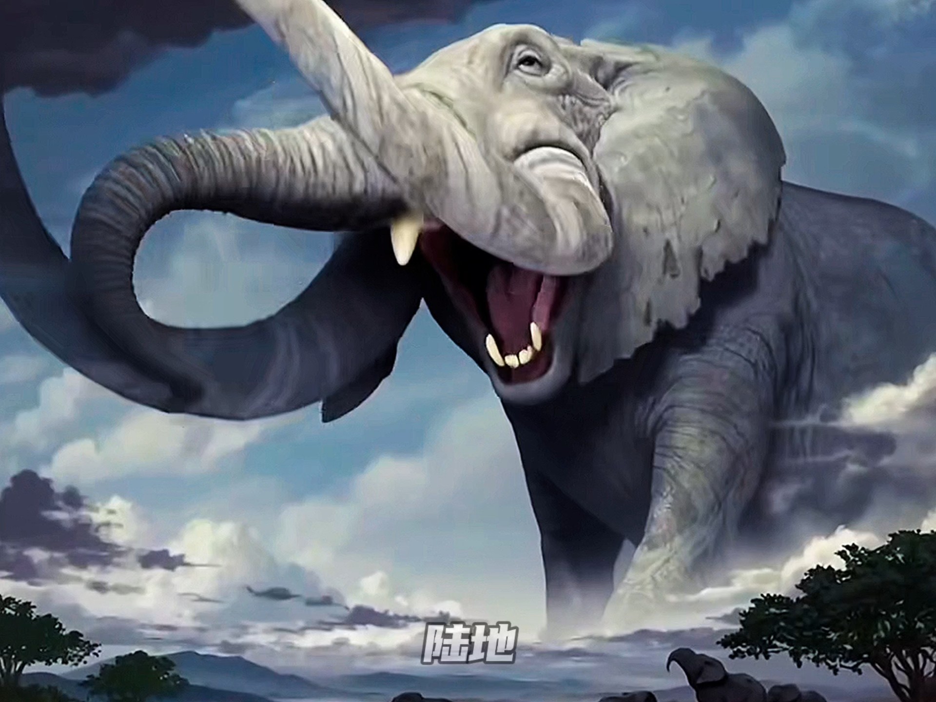 涛天巨象VS深海玛雅！