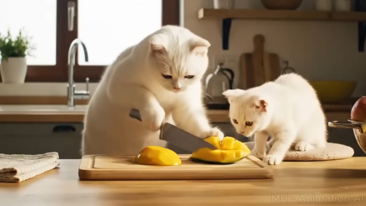 小猫和小猫妈妈