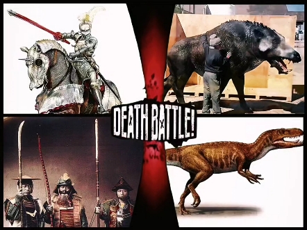 [论战斗兽]极限·中世纪·骑士+倭寇×3VS凶齿豨+非洲猎龙