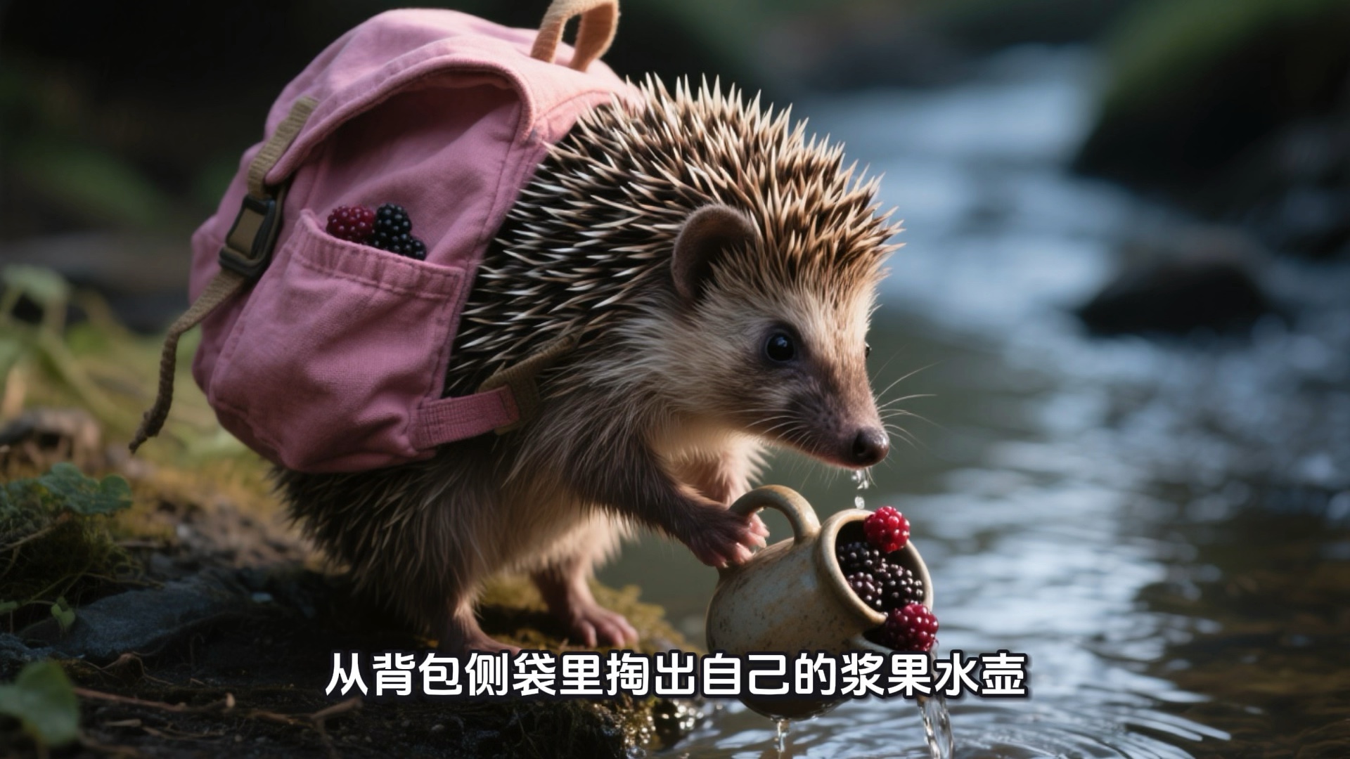 儿童故事 小刺猬的魔法书包