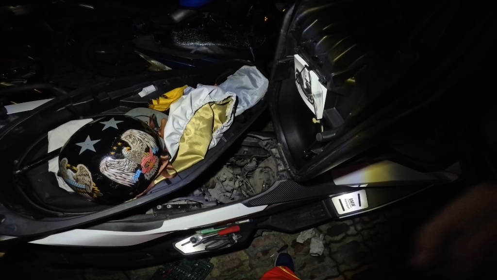 宝马C400GT不着车问题鉴赏