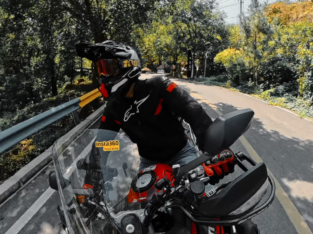 蒙山开心骑行，哈哈