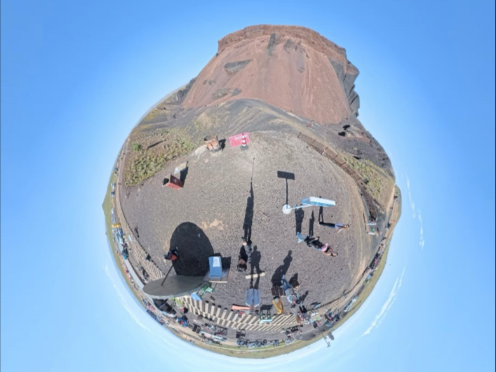 乌兰察布火山景区（全景照片）