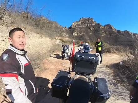 河北藁城摩友来找我骑行跑山