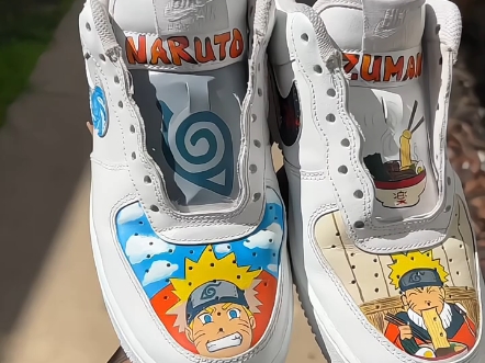 球鞋超酷卡通风定制改色 可定制颜色图案