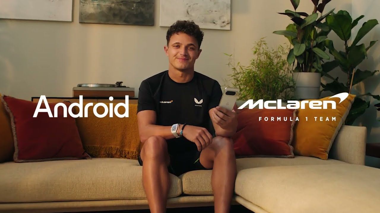 Android x McLaren | 双语熟肉 Lando的夏休时光和采访小视频