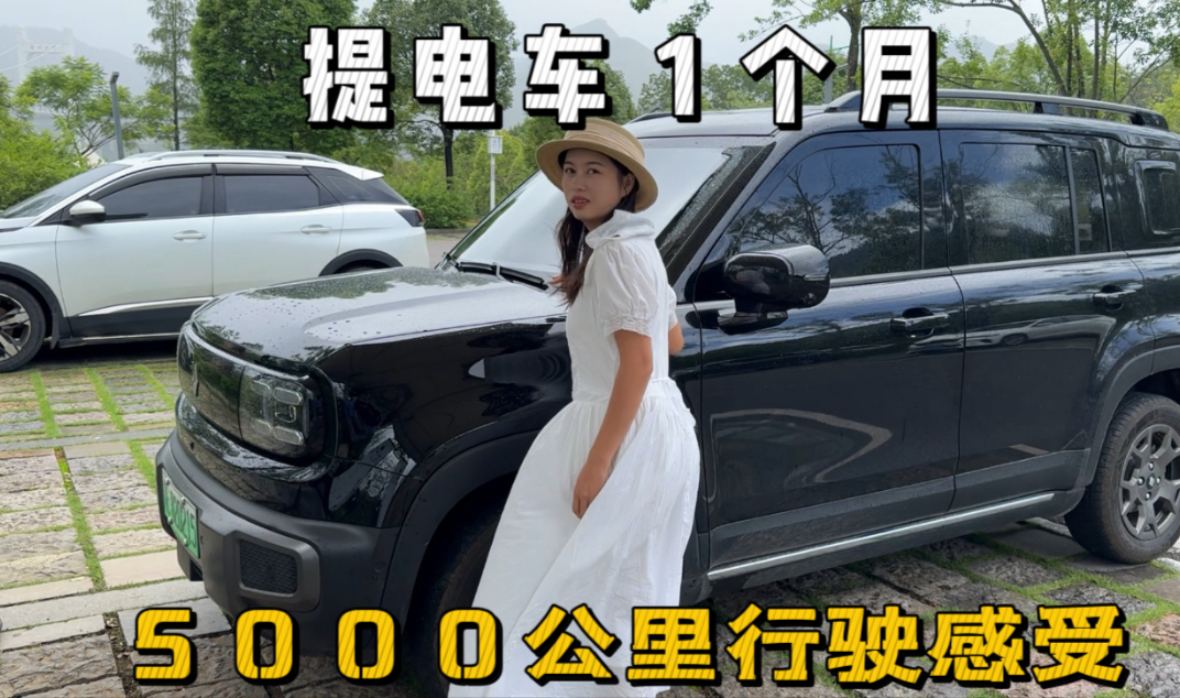 小情侣提电车1个月，行驶超过5000公里，总结一下使用感受