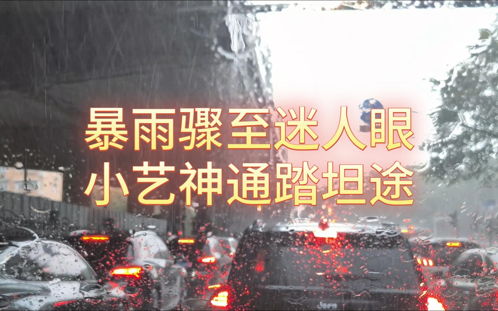 暴雨骤至迷人眼 小艺神通踏坦途