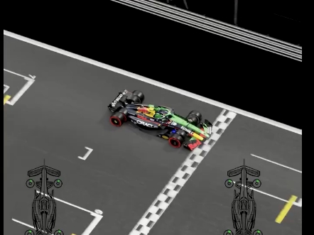 F1匈牙利站排位赛Q3，维斯塔潘与博托莱托圈速对比#f1 #博托莱