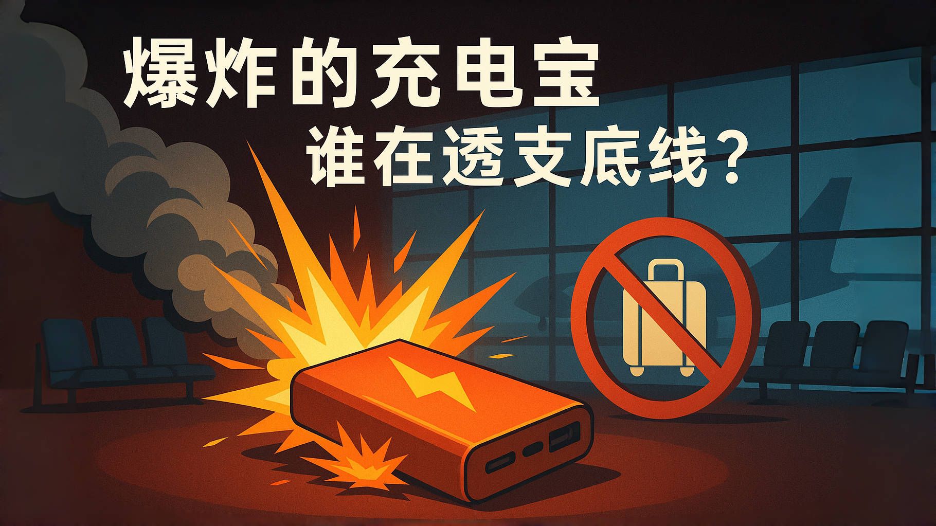 爆炸的充电宝：从召回到禁止登机，谁在透支安全底线？