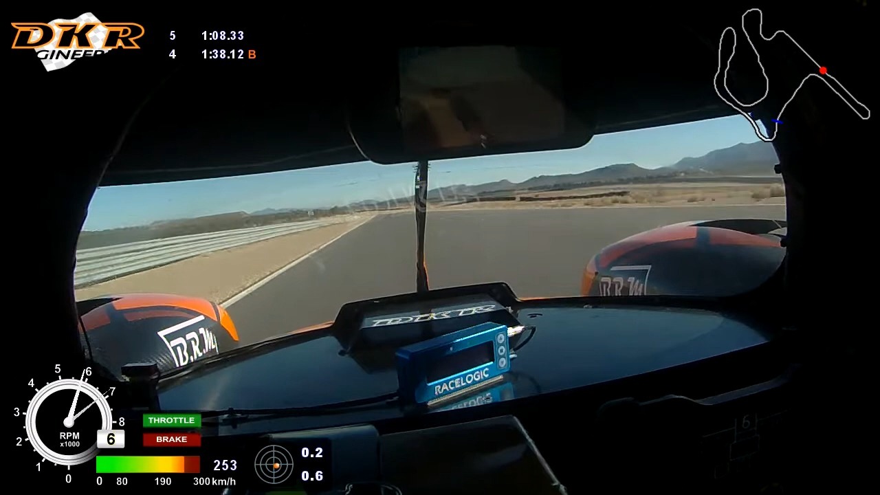 Duqueine D08 LMP3赛车 安达卢西亚赛道 单圈车载