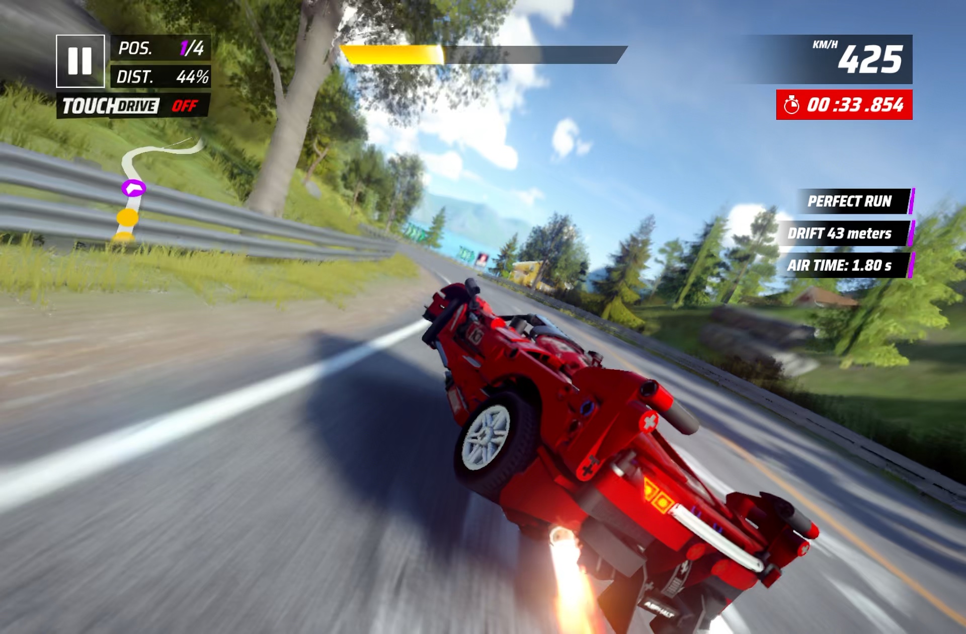 乐高法拉利FXX K（01:11.459）- 狂野飙车：竞速传奇