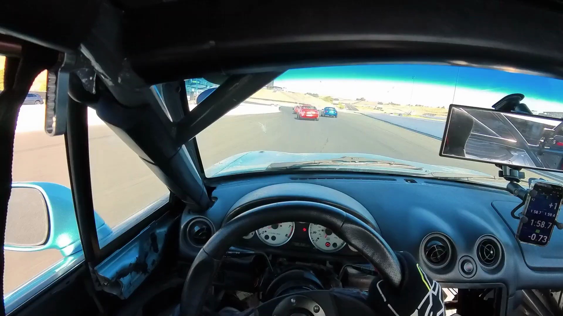 首次参加SCCA比赛周末！ 手动统规Miata冲刺赛@Sonoma 丨 第一