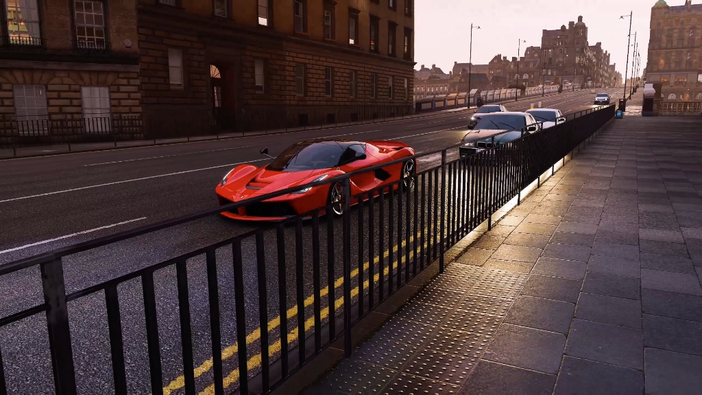 爱丁堡街头偶遇拉法