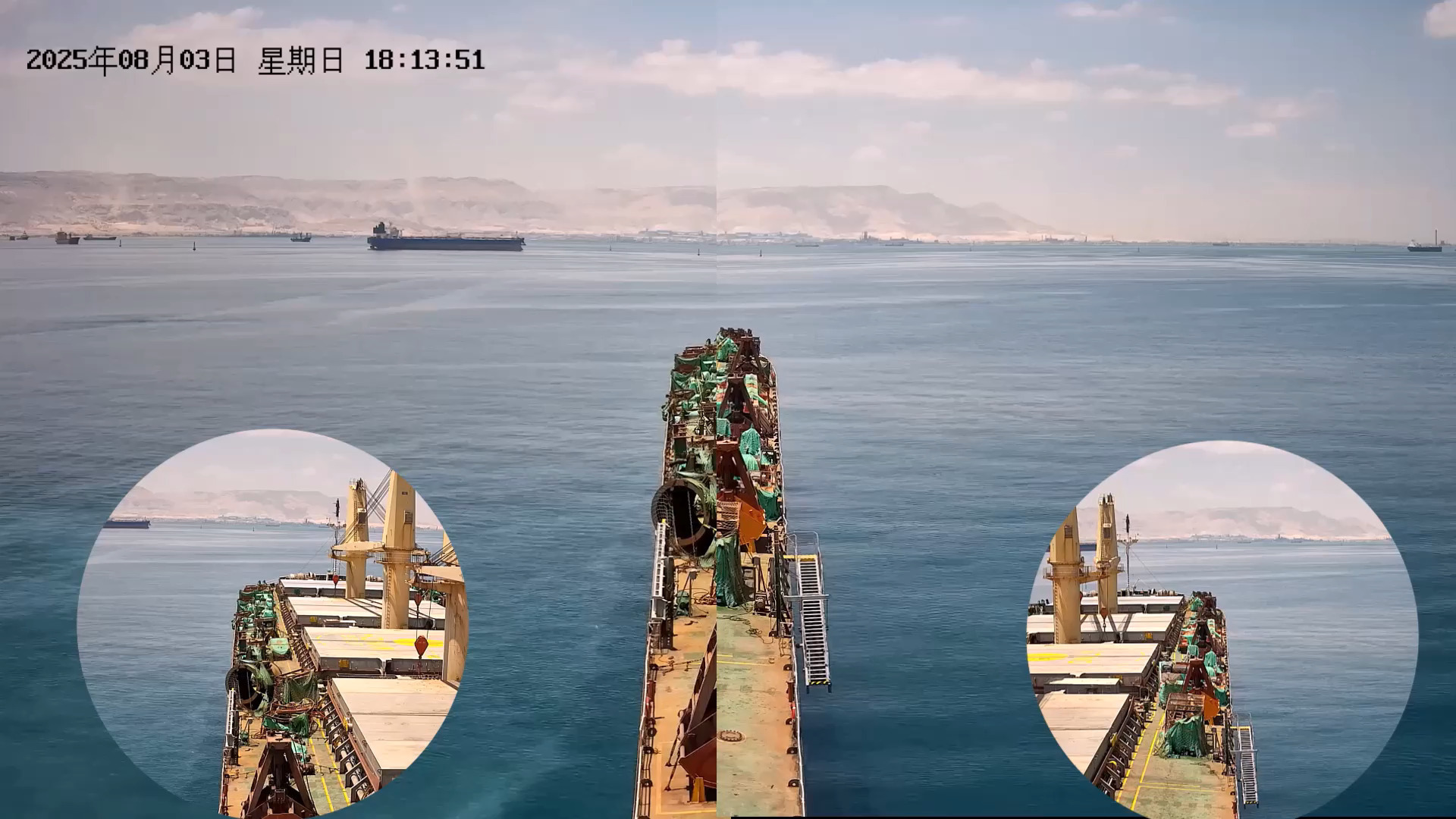 繁忙的海岸线-休闲-动态背景