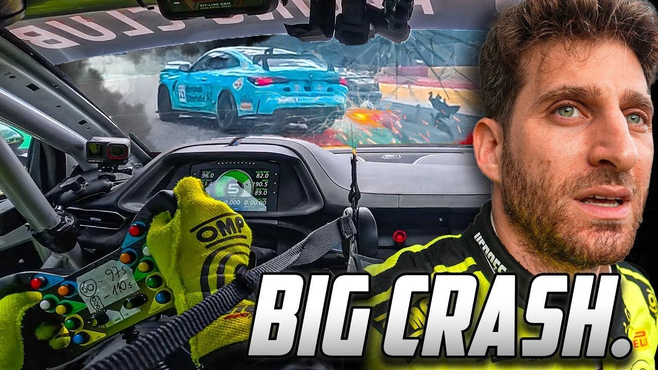 斯帕特大车祸 - 我的整个人生在眼前闪过- GT4欧洲系列赛斯帕