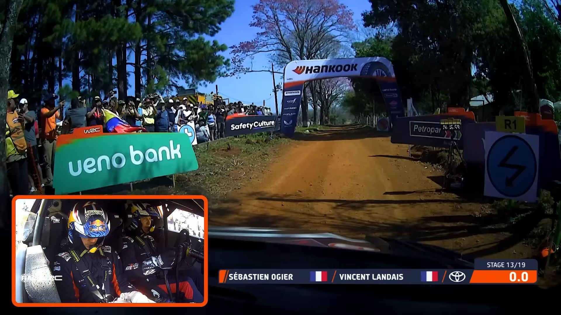 【2025巴拉圭拉力赛SS13】奥吉尔/兰代斯（丰田GR雅力士Rally1）