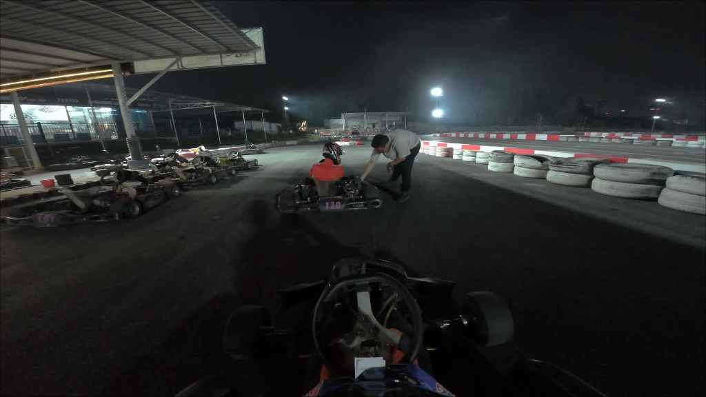 你家卡丁车会回火？