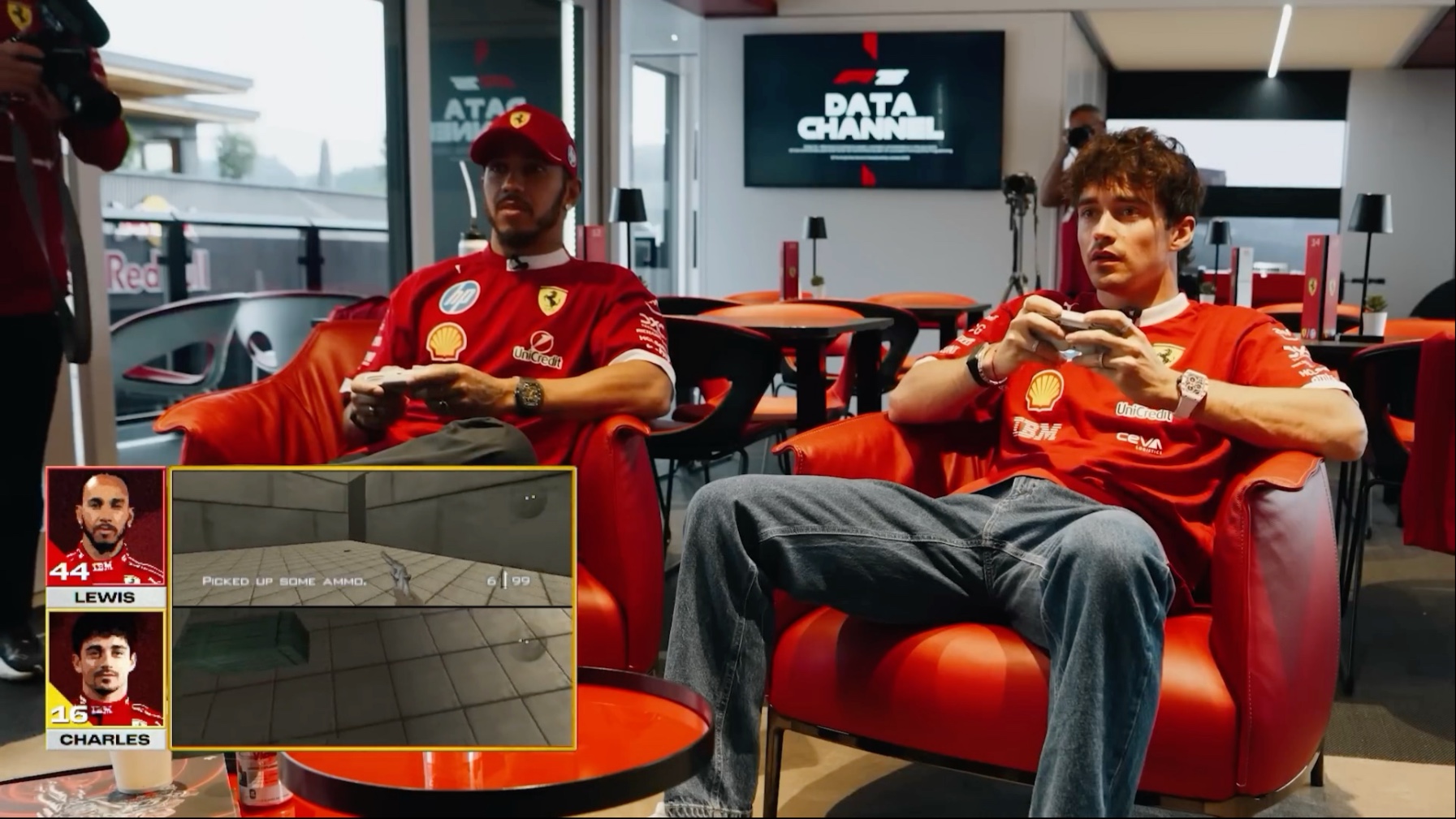 4416一起打游戏（看来法拉利今年的车手营业视频就是这个形式了