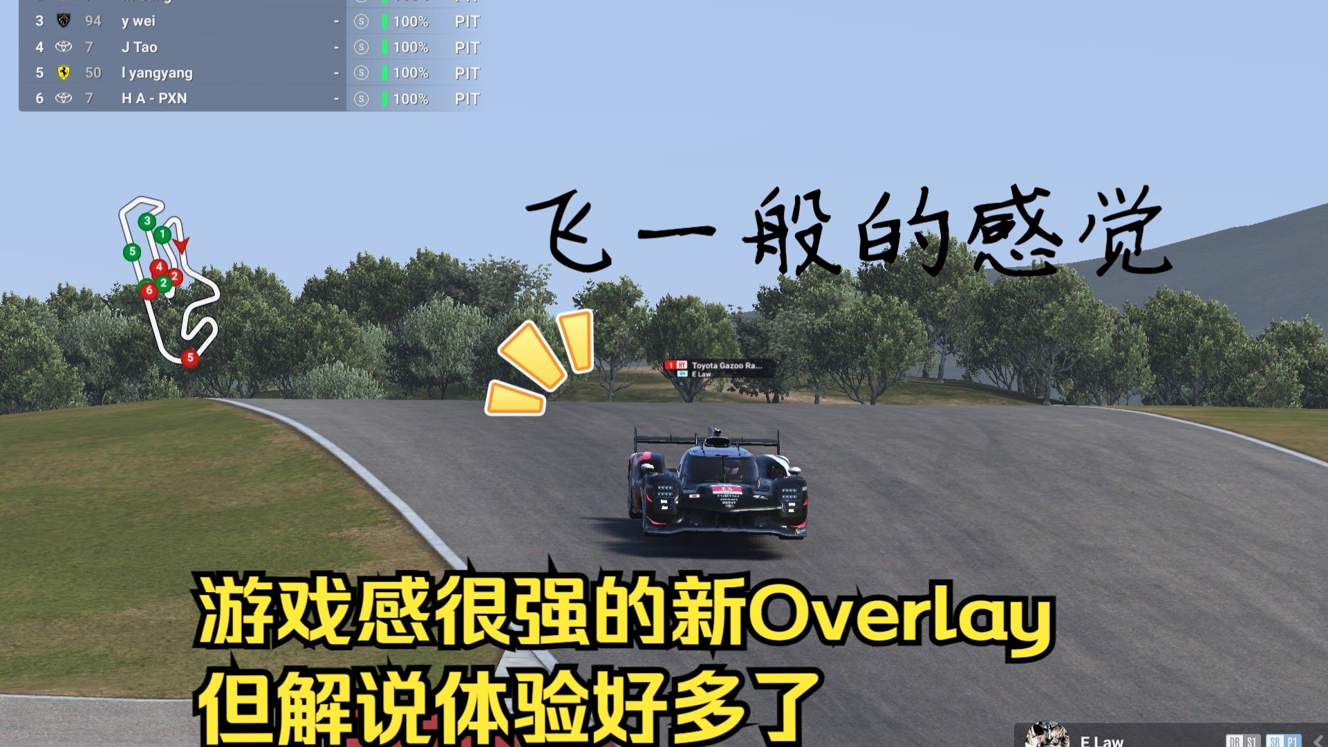 LMU 1.0 迈开大步向前走，游戏提升和BUG同在； 5SPX S2R10 葡萄